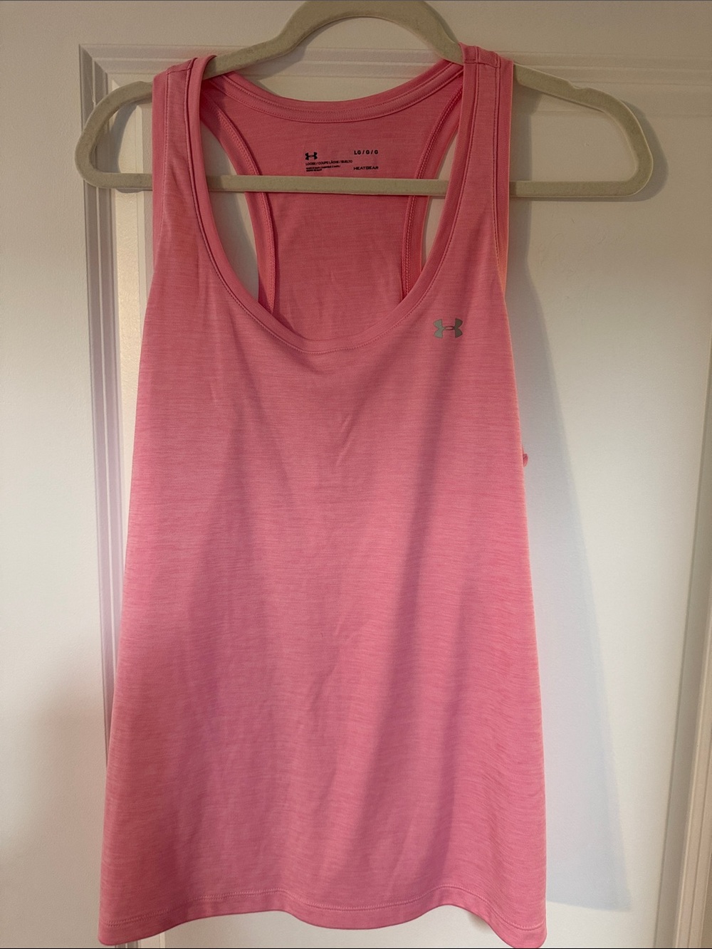Under Armour Pink Racerback Tank Top
